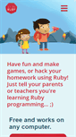 Mobile Screenshot of kidsruby.com